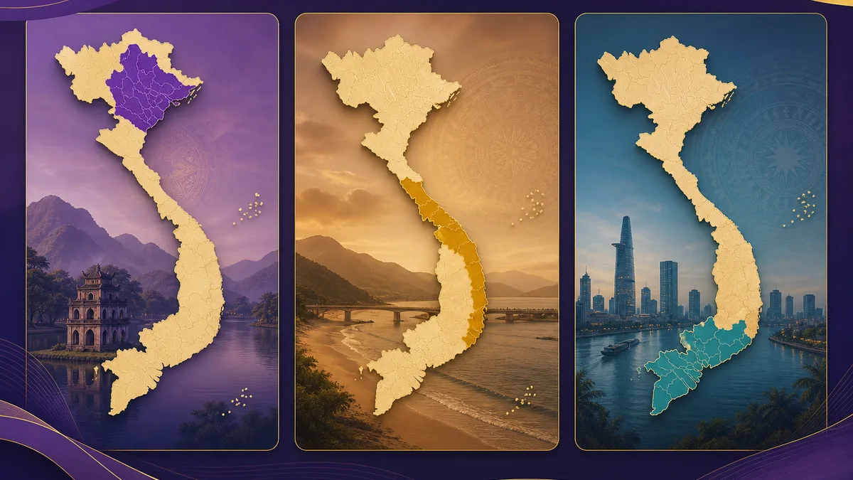 XSMT khác XSMB — so sánh 3 miền